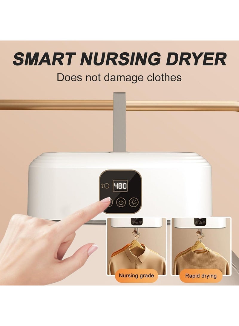 Denx Portable Clothes Dryer – Foldable & Stretchable Electric Laundry Dryer with Large Capacity Drying Bag, Adjustable Timer, and Safe Heat Technology – Compact & Energy Efficient for Home, Dorm, or Travel - Image 5