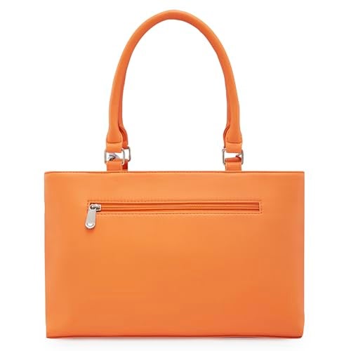 Caprese Shally Women's Satchel (Orange) - Image 5