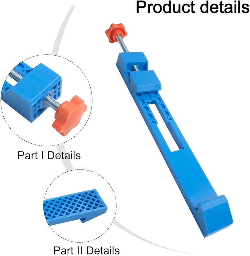 Adjustable Circular Saw Guide With Two Way Buckle Cutting Machine Base Rail Milling Clamps 1PC - Image 5