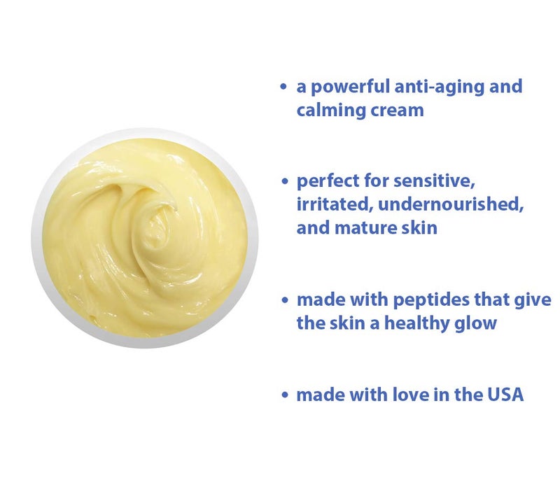 Raya Probiotic Calming Cream (309) | Moisturizing, Anti-Aging, and Calming Face Cream for Sensitive, Irritated, and Mature Skin | Soothes Over-Reactive Skin and Helps Reduce Fine Lines and Wrinkles - Image 4