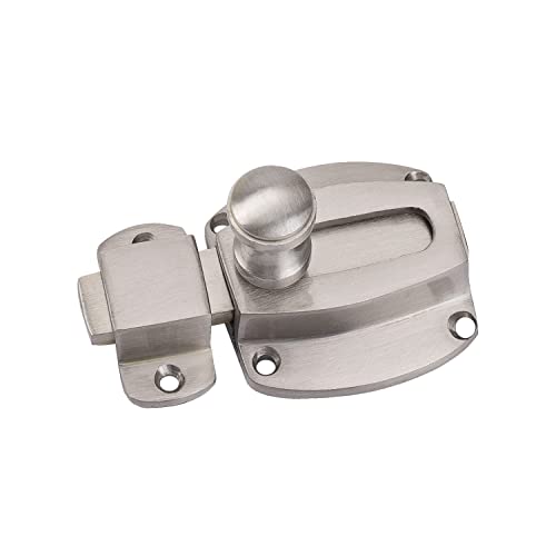Sardar Brass Door Latch SS Finish| Baby Latch Lock| Sliding Latch Lock| Tower Bolt for Home, Office, Kitchen, Bathroom - Image 2