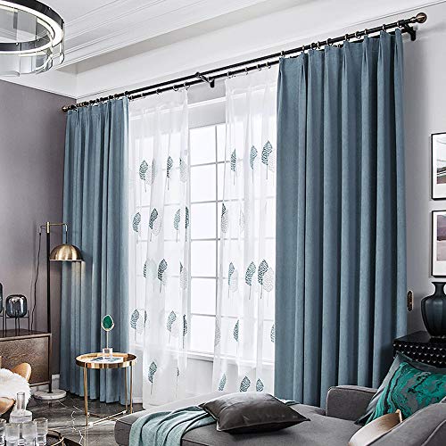 Goowin 2 Pack Double Curtain Rod Brackets for 1" Rod Aluminum Alloy Wall Mounted Rod Holder (Black) - Image 2