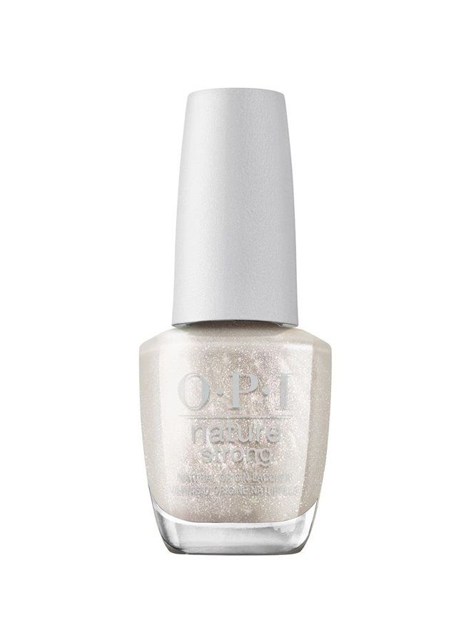 OPI Nature Strong Vegan Nail Polish, Glowing Places, Metallic Nail Polish, Natural Origin, Cruelty-Free Nail Lacquer, 0.5 fl oz. - Image 1