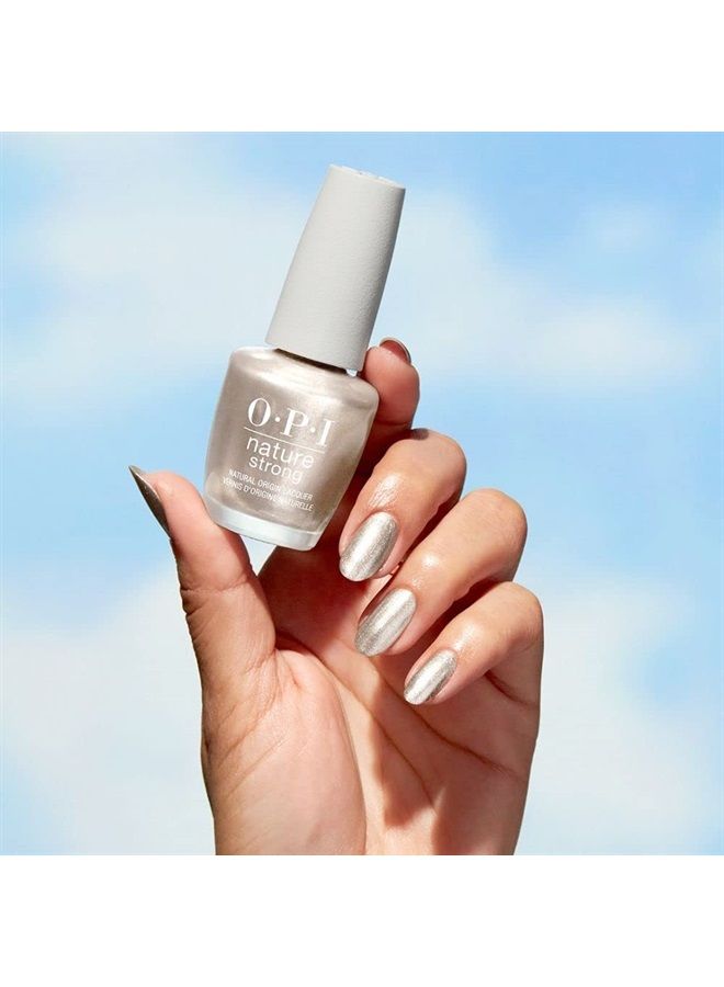 OPI Nature Strong Vegan Nail Polish, Glowing Places, Metallic Nail Polish, Natural Origin, Cruelty-Free Nail Lacquer, 0.5 fl oz. - Image 4