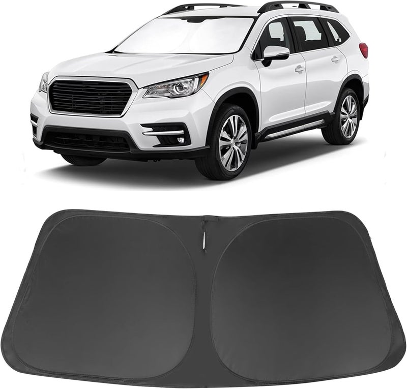 LHFLIVE Windshield Sun Shade Custom Fit for 2019-2024 2025 2026 S-ubaru Ascent Accessories Foldable Sunshade Sun Blocker Protect Car from Sun Rays & Heat Damage Keep Car Cooler - Image 1