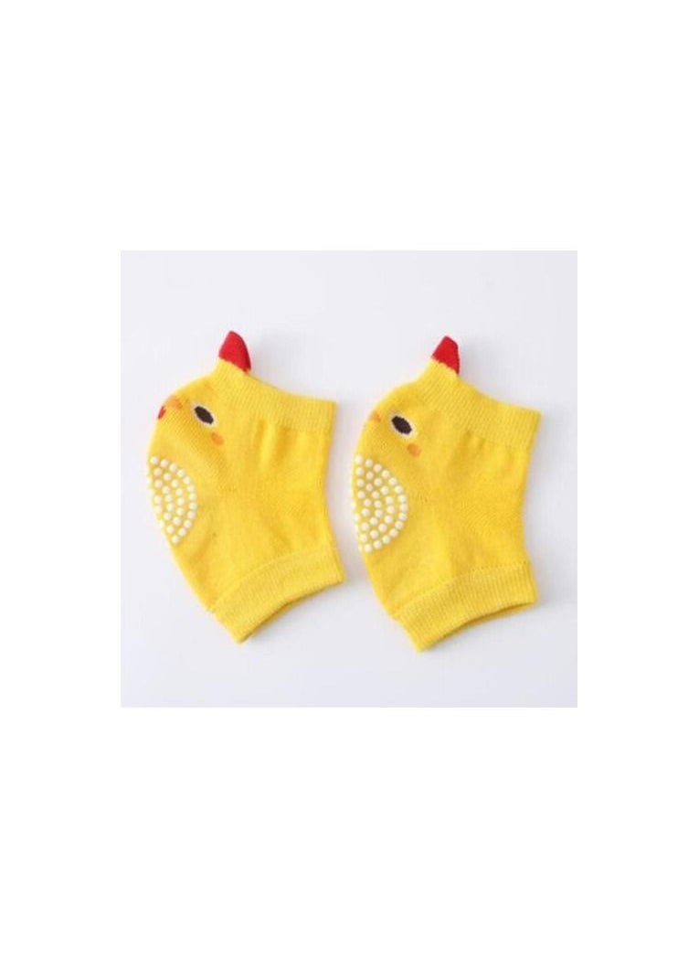 Spaceshoop New Baby Knee Pads Infant Toddler Breathable Cotton Kneepads Protector Cute Animals Kids Knee Pad Crawling Elbow Cushion  - Image 1