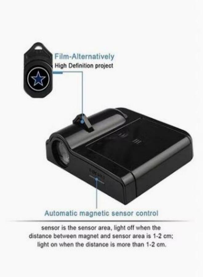 Loquat 2-Piece LED Car Door KIA Logo Projector Shadow Light Set - Image 3