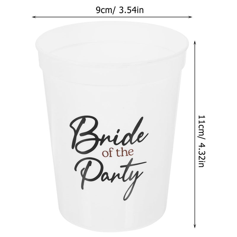 Unbreakable Plastic Wine Cups 4 Pack Clear Reusable For Wedding And Party Gatherings - Image 3