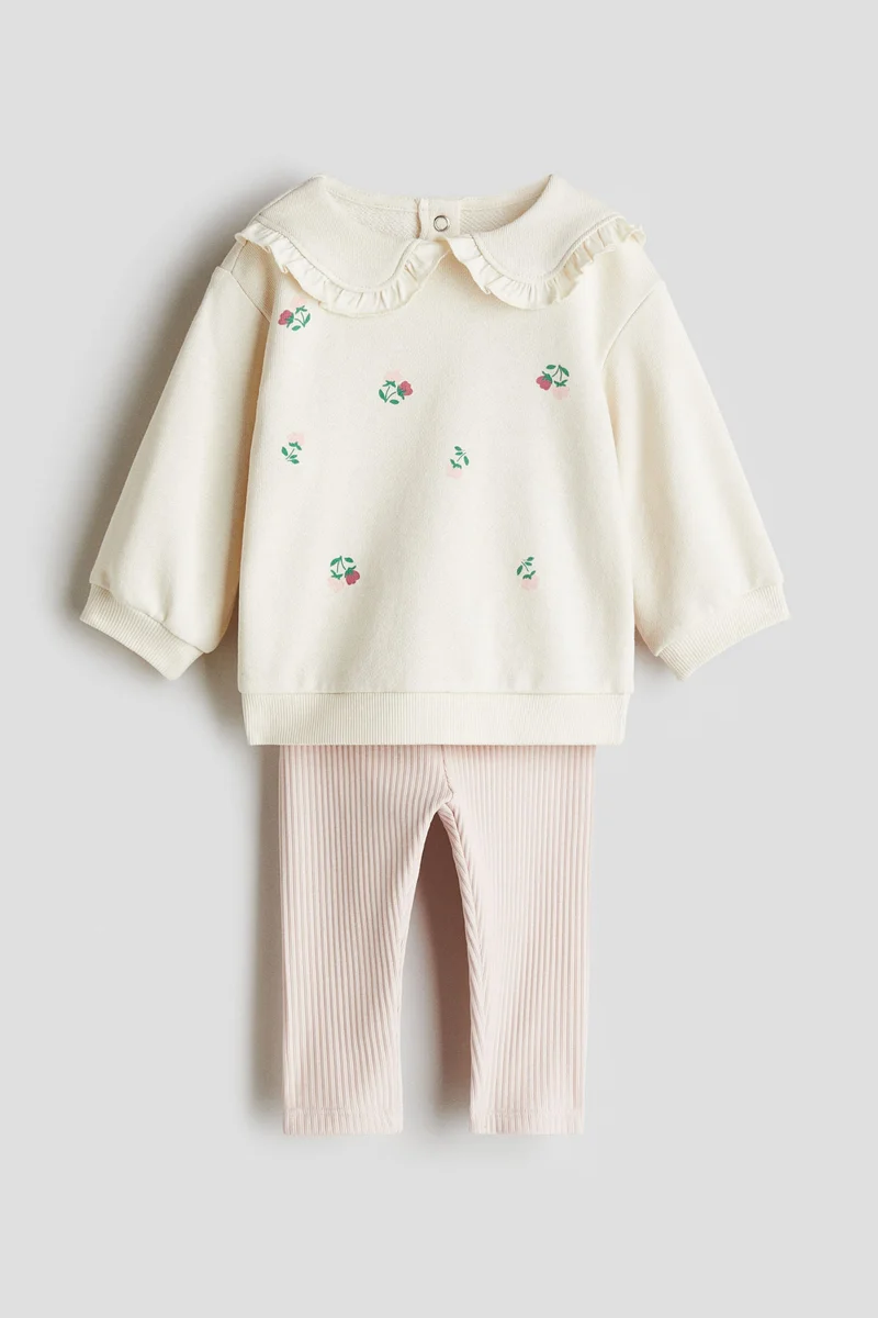 H&M 2-piece sweatshirt and leggings set