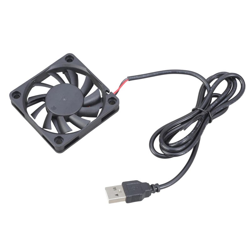 مروحة جهاز التوجيه USB 5 فولت 60 ملم تبريد بدون فرش محمول بديل تبريد لجهاز التوجيه مودم صندوق HDTV إلكتروني - Image 1