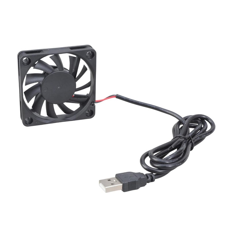 مروحة جهاز التوجيه USB 5 فولت 60 ملم تبريد بدون فرش محمول بديل تبريد لجهاز التوجيه مودم صندوق HDTV إلكتروني - Image 4