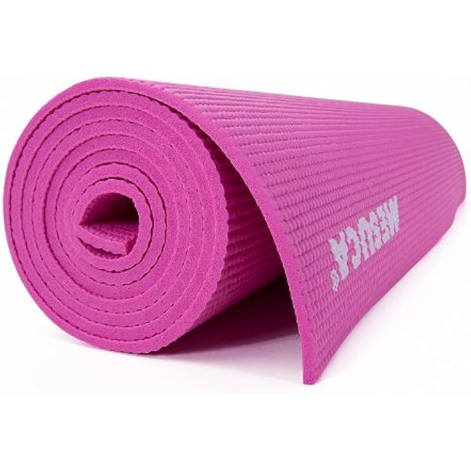 Mesuca Yoga Mat - Pink, 6 Mm - Image 3