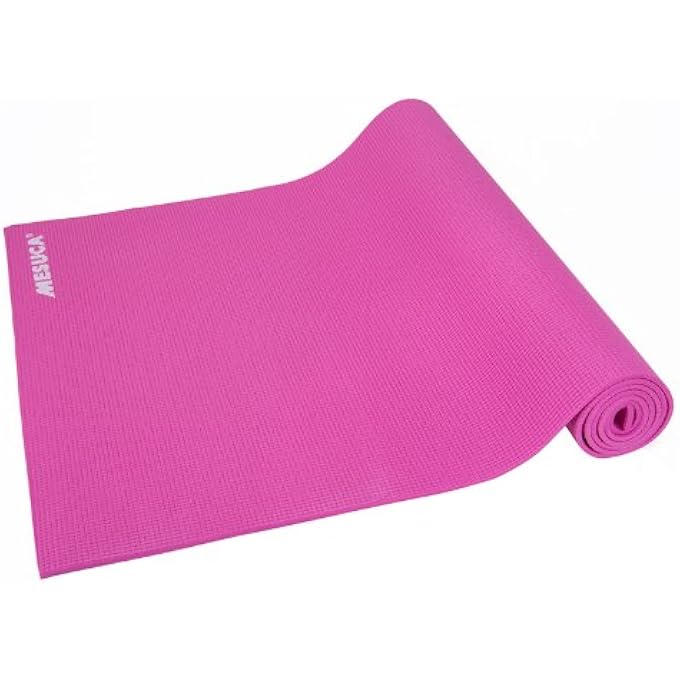 Mesuca Yoga Mat - Pink, 6 Mm - Image 1