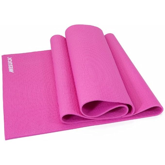 Mesuca Yoga Mat - Pink, 6 Mm - Image 5