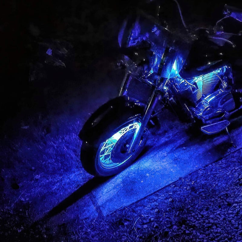 DITRIO 4pcs 2-Feet Extension Cords and 3pcs 2-Way Splitters for Underglow RGB LED Strip Light Kits on Motorcycles Trikes Golf Carts ATVs EXT-2FT - Image 4