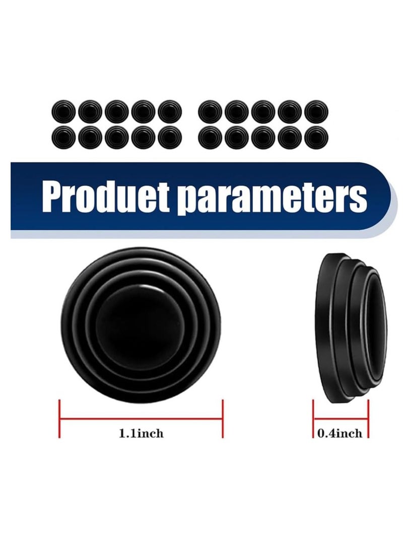 Generic 40 PCS Car Door Shock Absorber Pads Universal Dot Anti Collision Car Door Protector Stickers Vehicle Bumper Protector for Cars  - Image 5