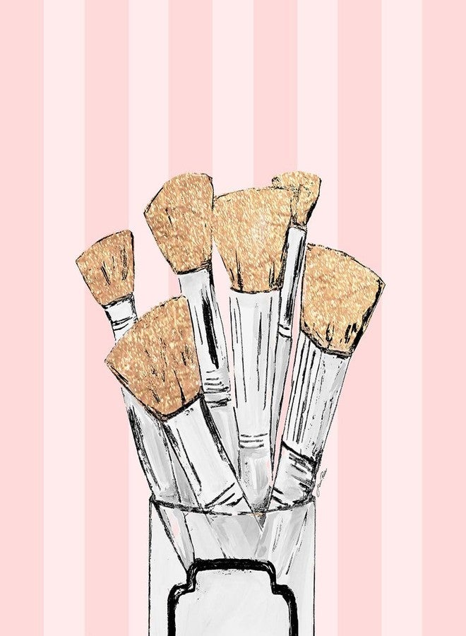 Makeup Brushes Poster Print - Gina Ritter (24 x 24)