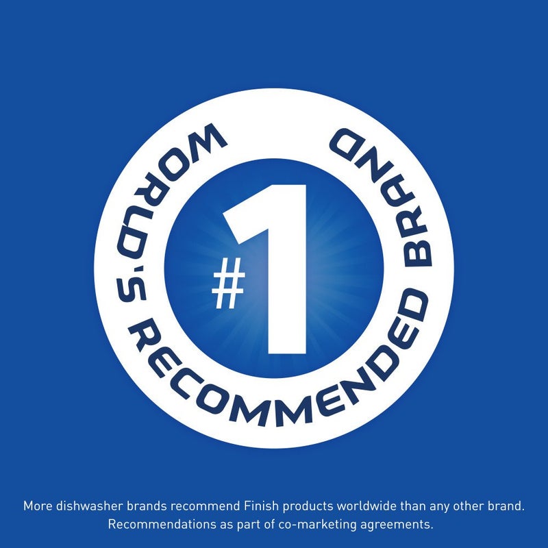 Finish Gelpacs Dishwasher Detergent, Orange Scent, 32 Count - Image 5