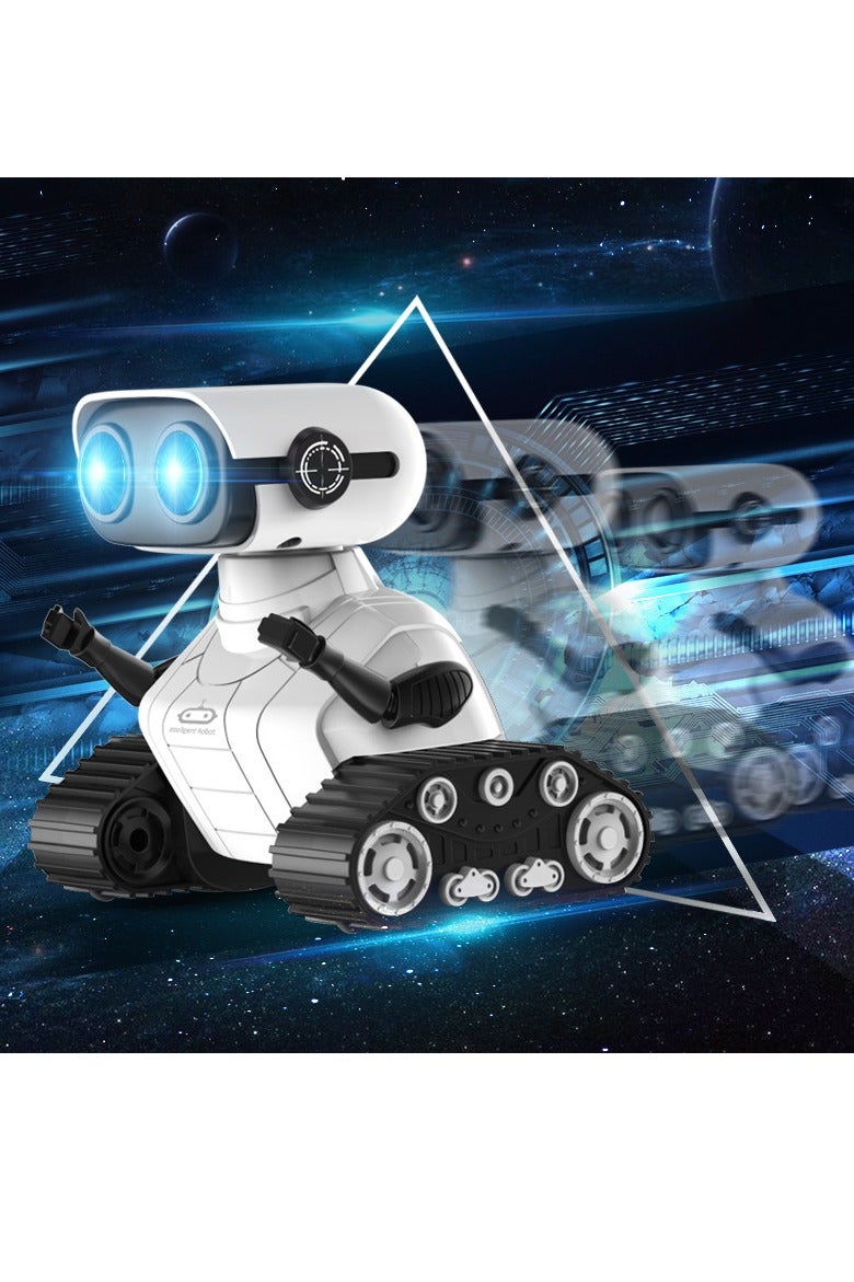 Robot Toys, Rechargeable Remote Control Robot Toys for Kids, 2.4Ghz RC Robot Toys with Music and LED Eyes - Image 3