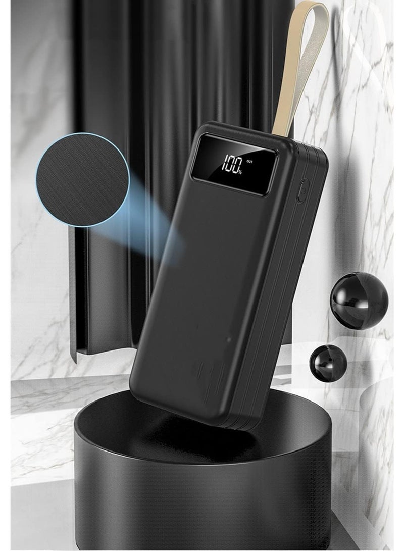 50000mAh Portable Power Bank | High-Capacity External Battery with 4 USB Ports & 2.1A Output - Image 3