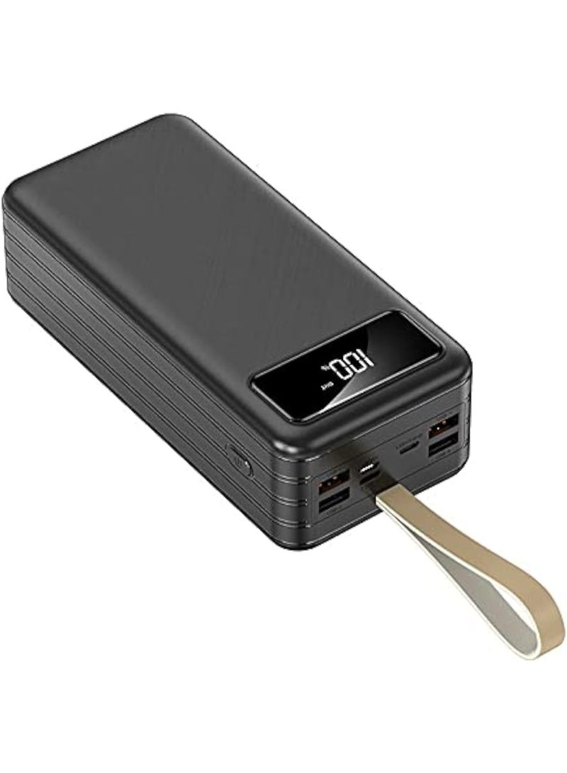 50000mAh Portable Power Bank | High-Capacity External Battery with 4 USB Ports & 2.1A Output - Image 1