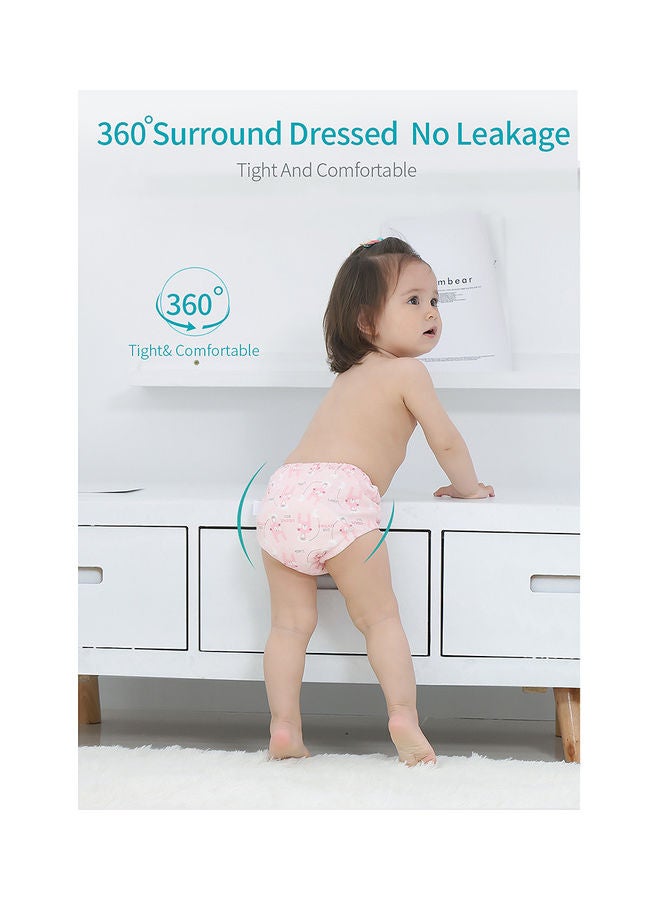 Loquat Pack Of 2 Printed 4 Layers Insular Training Pants - Image 4