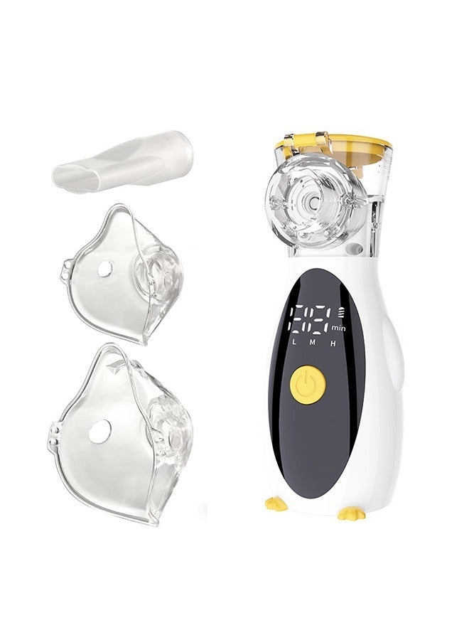 general Household Nebulizer Ultra-Quiet Portable Nebulizer Compact Nebulizer with Auto-Cleaning Mode Nebulizer for Adults Kids Travel and Home Use - Image 1