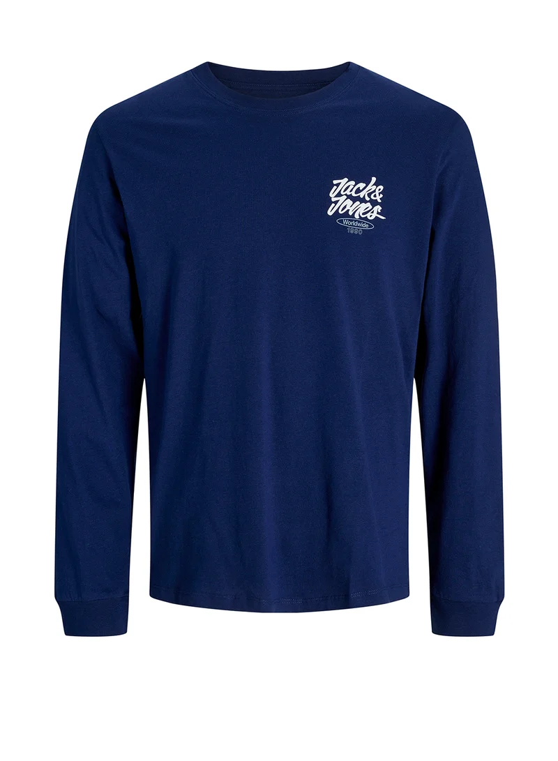 JACK & JONES Graphic Crew Neck Sweatshirt