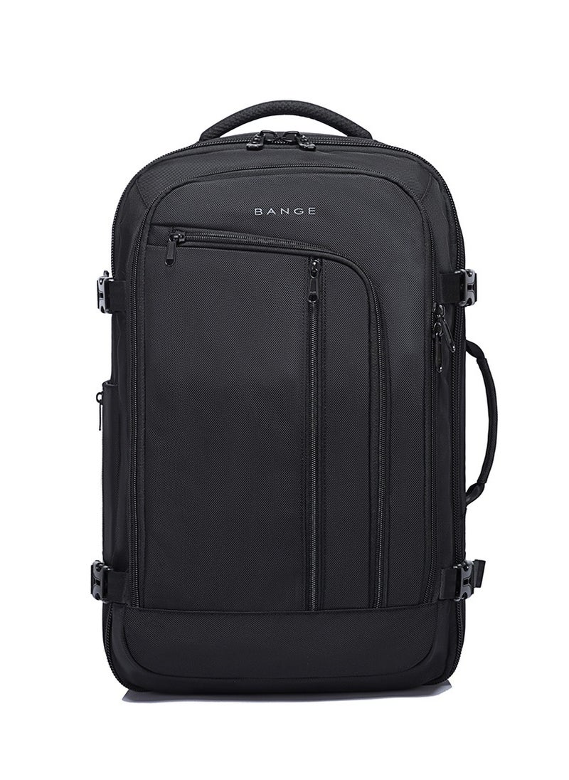 BANGE Bange 1916 polyester backpack waterproof travel laptop with 3 packing cubes Black  - Image 2