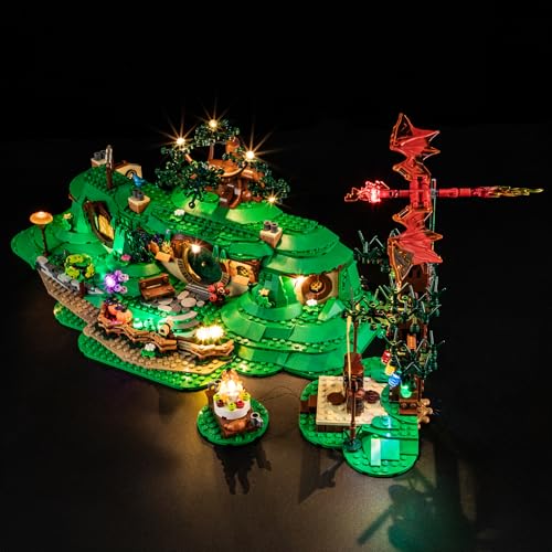 YEABRICKS LED Light for 10354 Lord of The Rings The Shire Building Blocks Model Building Set NOT Included - Image 5