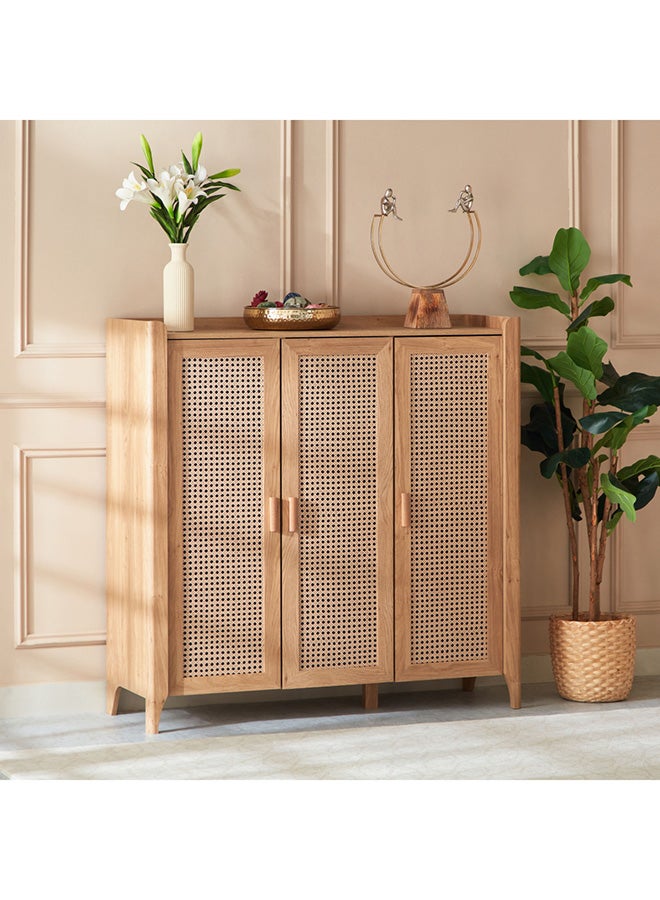 Home Box Java 26-Pair Shoe Cabinet With 3 Doors 41 x 120 x 120 cm - Image 1