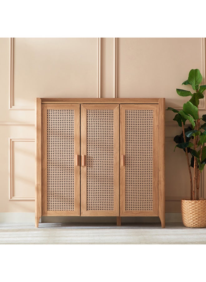 Home Box Java 26-Pair Shoe Cabinet With 3 Doors 41 x 120 x 120 cm - Image 2