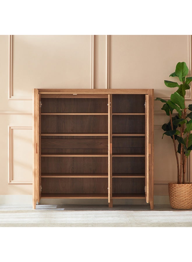 Home Box Java 26-Pair Shoe Cabinet With 3 Doors 41 x 120 x 120 cm - Image 4