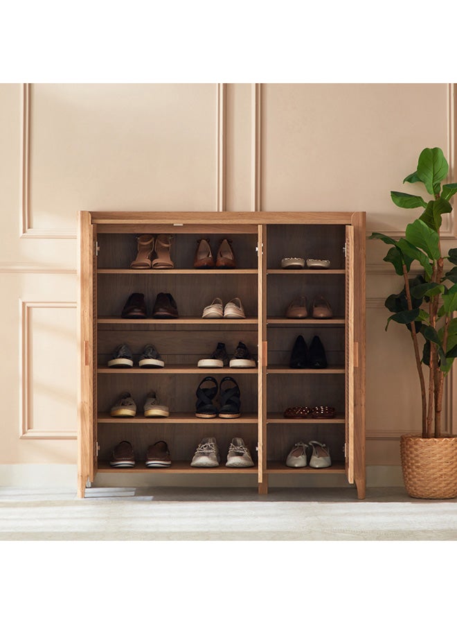 Home Box Java 26-Pair Shoe Cabinet With 3 Doors 41 x 120 x 120 cm - Image 3