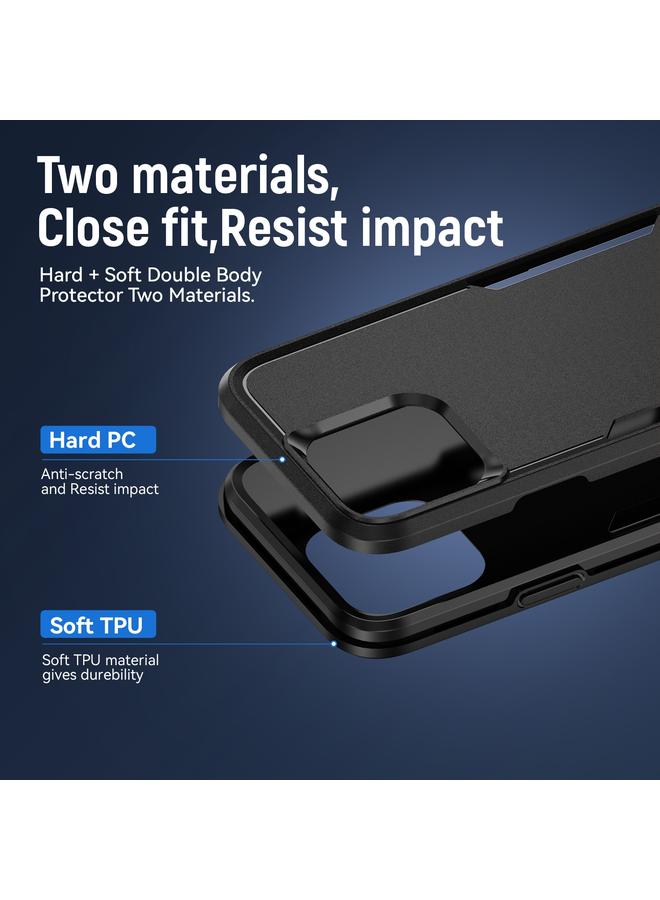 S-TOP Case For iPhone 16 Pro Max Pioneer Armor Heavy Duty PC + TPU Phone Case - Image 4