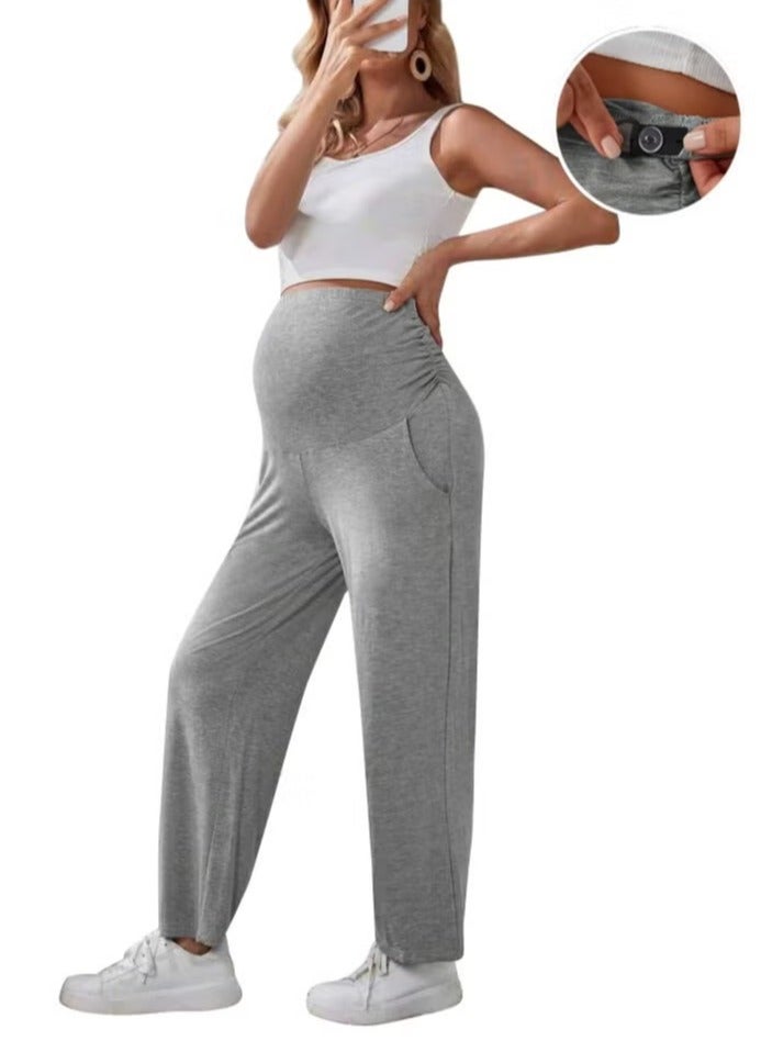 RedMapleTEK Maternity Leggings，Workout Activewear Yoga Pregnancy Pants over the Belly Buttery Soft  - Image 1