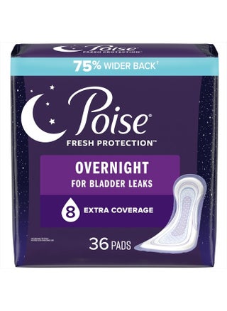 Incontinence Pads & Postpartum Overnight Incontinence Pads, 8 Drop Extra Coverage, 36 Count, Packaging May Vary - pzsku/Z08C51BACA66AB1D803CDZ/45/_/1715595045/61240fda-468f-4a49-afff-d7d3f6c19427