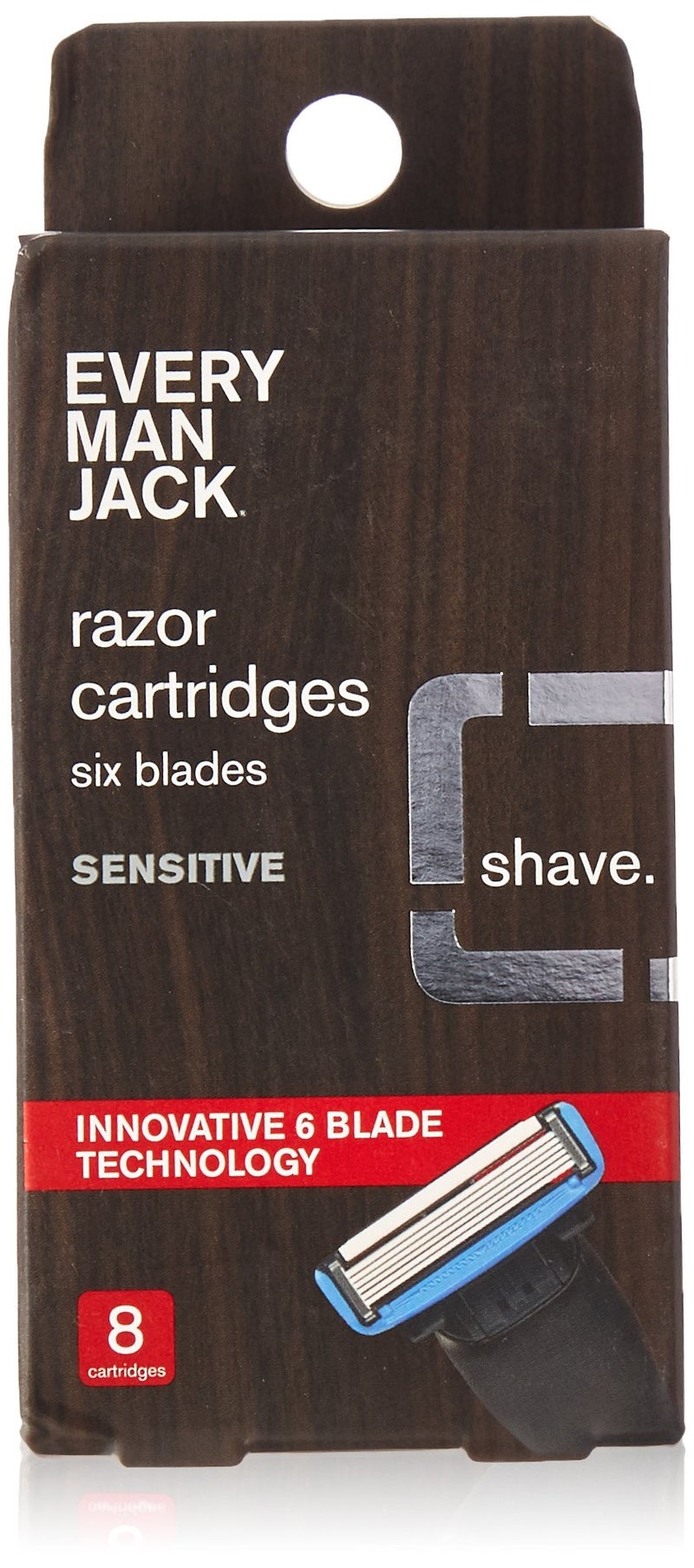 Every Man Jack Razor Cartridges 8pack