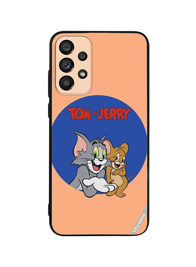 VR CREATIVE Protective Case Cover For Samsung Galaxy A23 Tom And Jerry Design Multicolour - Image 1