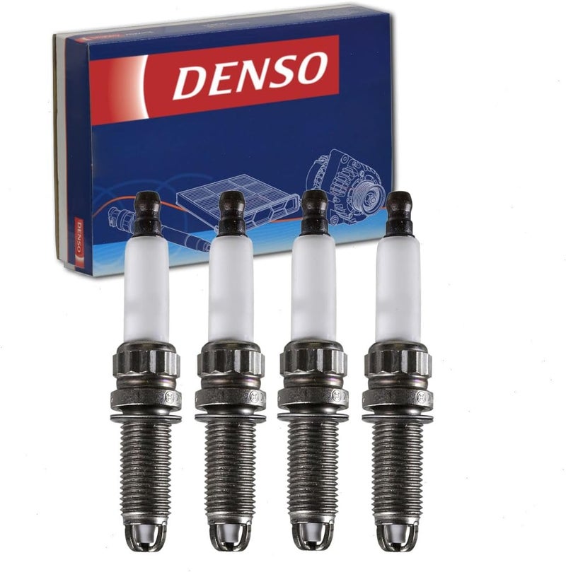 DENSO Iridium Long Life Spark Plugs - 4 Pack for Hyundai Santa Fe Sport (2014-2017) - Image 1