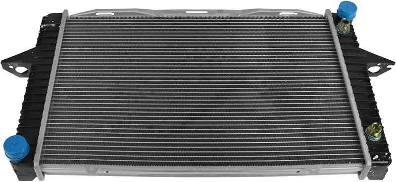 TRQ Radiator Assembly Aluminum Core Compatible with 93-97 Volvo 850 98-00 S70 V70 CU1851 VO3010109 - Image 2