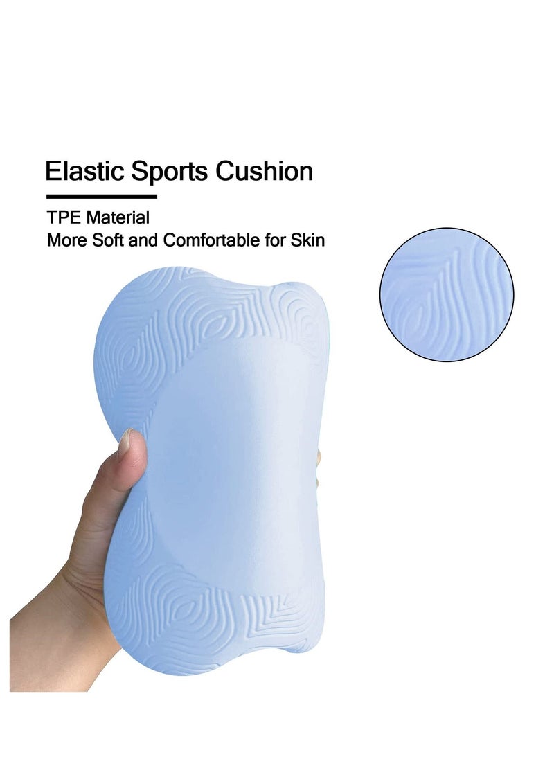 SYOSI - Yoga Knee Pad, Anti Slip Foam Yoga Kneeling Pad, 2PCS Thick Exercise Workout Knee Pad for Women and Men, Sports Balance Cushion for Protecting Knee, Elbow, Hand - Image 1