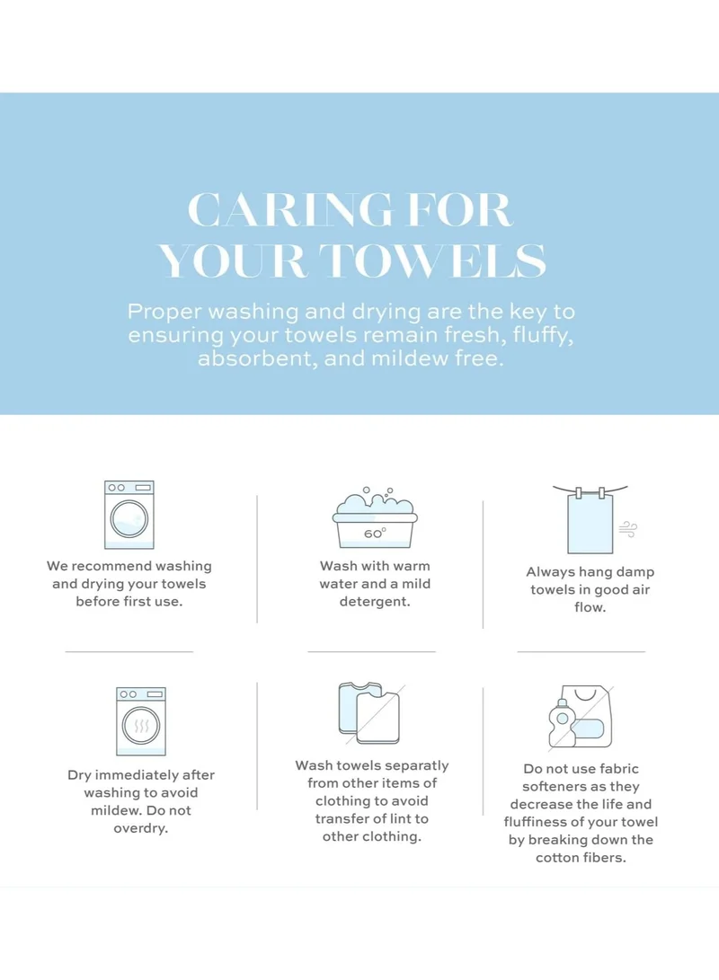 1Chase Luxury Cotton Face Towel - Large Hotel Spa Bathroom Face Towel Set of 12  Beige
