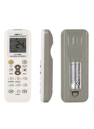 Universal Air Conditioner Remote Control Model K1028E with LCD Display Compatible with Mitsubishi Toshiba Hitachi Fujitsu Daewoo LG Sharp Samsung Electrolux Sanyo Aux Gree Haier Air Conditioner - pzsku/Z08C564B209640E742276Z/45/_/1704360578/58c28e5b-8695-4771-a307-cfed8e288492