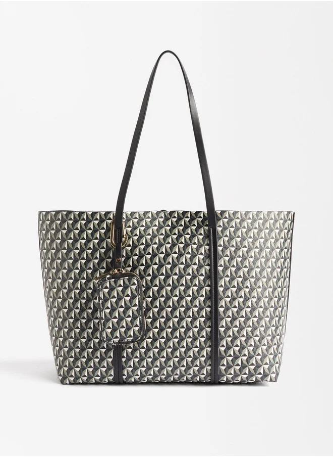 PARFOIS Reversible Printed Shopper Bag