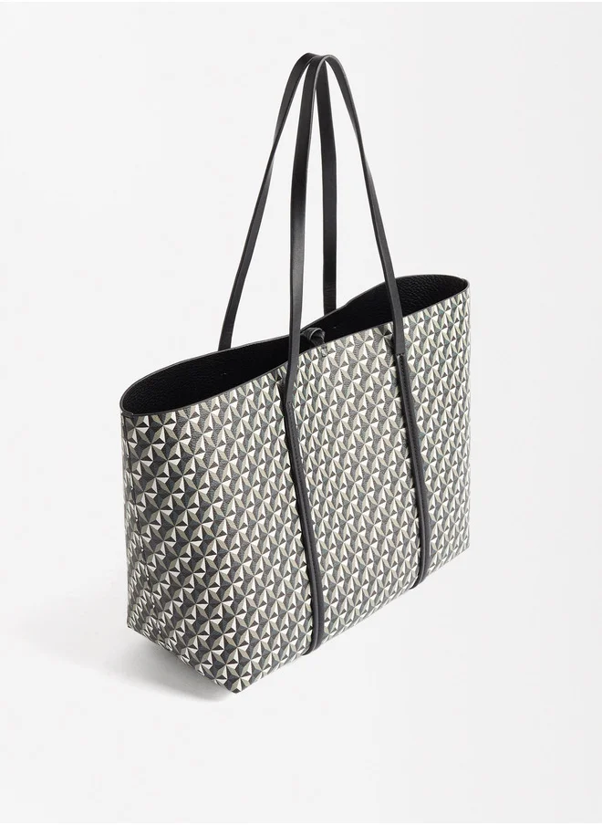 PARFOIS Reversible Printed Shopper Bag
