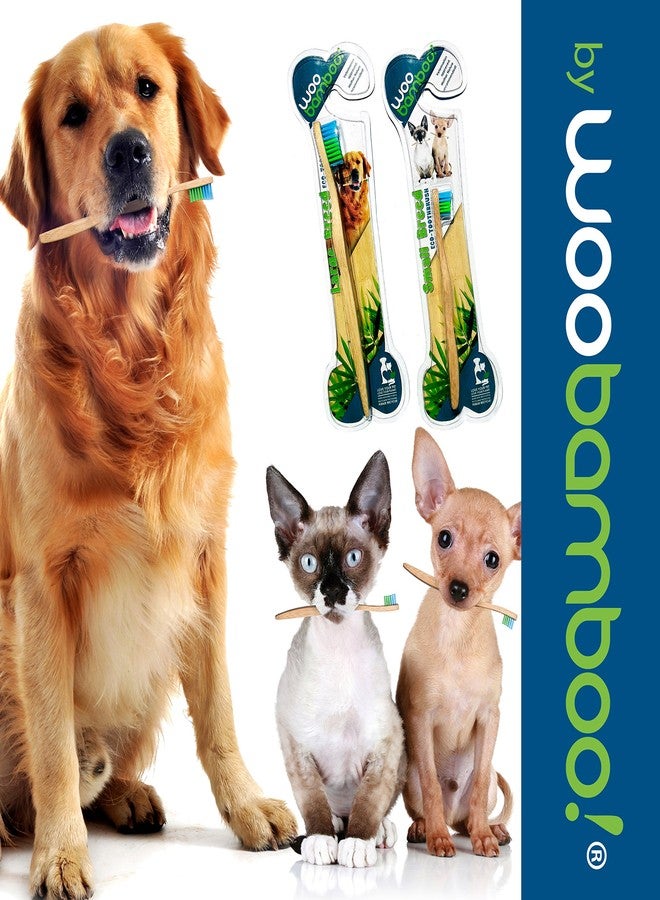 Woobamboo Large Breed Bamboo Pet Toothbrush - Image 4