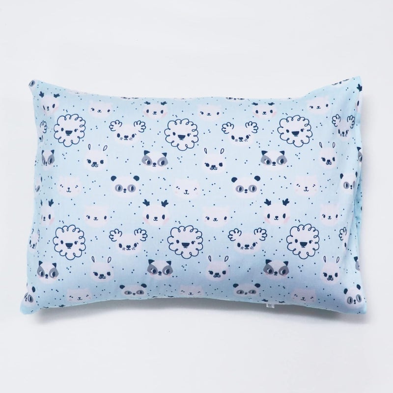 KRADYL KROFT Toddler Pillow with 100 Cotton Removable Cover 20 X 15 Inches Children Pillows Baby Pillows - Image 1