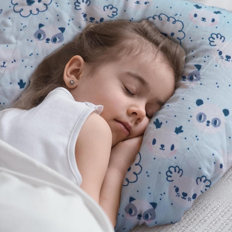 KRADYL KROFT Toddler Pillow with 100 Cotton Removable Cover 20 X 15 Inches Children Pillows Baby Pillows - Image 2