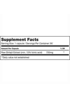 sunfood superfoods Sunfood Raw Shilajit Capsules. Potent Adaptogenic Herb. 100% Pure: No Fillers, Additives or Preservatives. Hand Harvested from High Altitude Himalayan Mountains. 500 mg Capsules. 90 Count Bottle  - Image 4